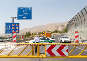 تردد خودروها در آزادراه تهران شمال و جاده چالوس تا ساعت ۱۹ ممنوع است