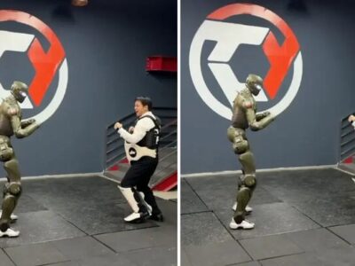 شرکت چینی قابلیت های روبات انسان نما را اثبات کرد