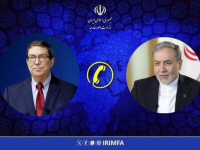 گفتگوی تلفنی وزیران امور خارجه ایران و کوبا