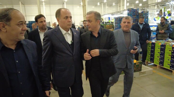 بازدید وزیر جهاد کشاورزی از پایانه صادرات محصولات کشاورزی روماکگستر بازدید وزیر جهاد کشاورزی از پایانه صادرات محصولات کشاورزی روماکگستر