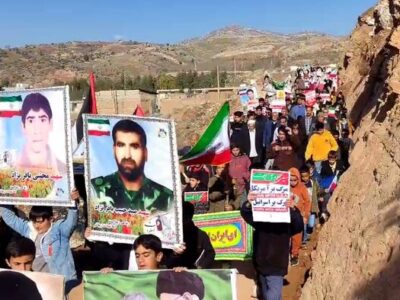 جشن ۴۷ سالگی انقلاب اسلامی در منظم‌ترین روستای خشتی جهان