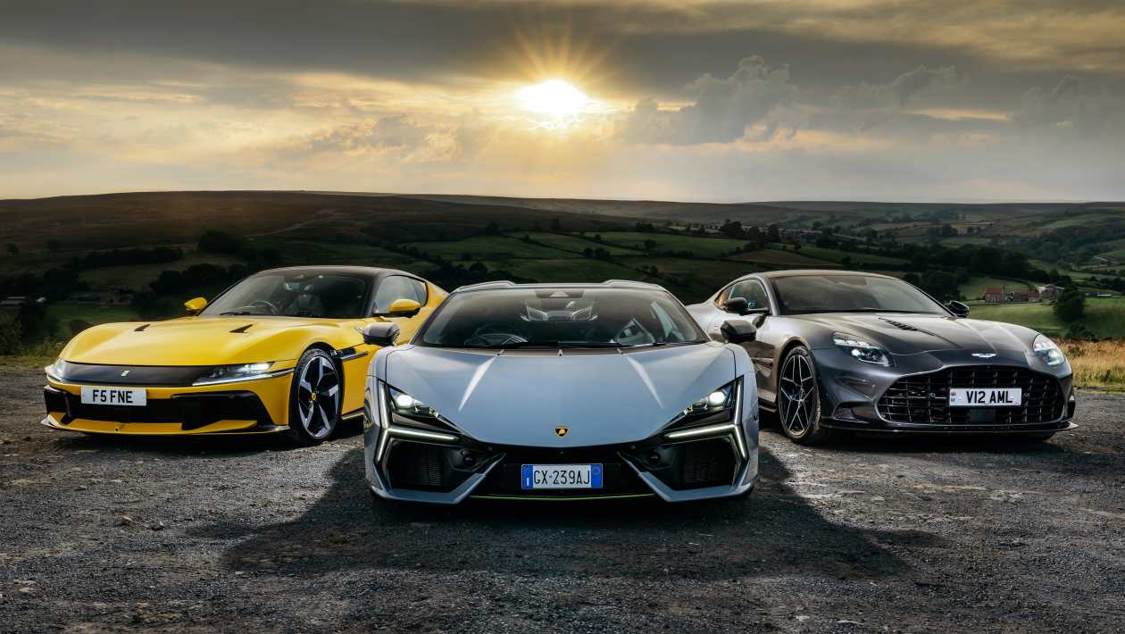 Who makes the best V12 supercar? Ferrari, Lamborghini and Aston Martin go  head-to-head | evo
