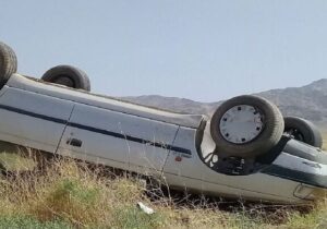 واژگونی خودروی پژو در مسیر دماوند به تهران ۲ قربانی گرفت