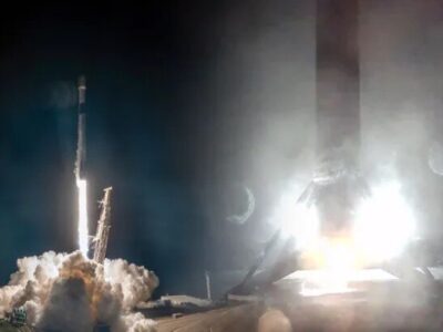 یک فالکون ۹ برای سی و سومین بار به فضا پرتاب شد