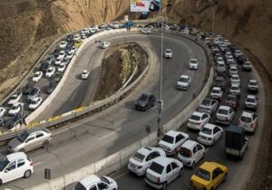 ترافیک سنگین در تمام محورهای مواصلاتی شمال گزارش شد