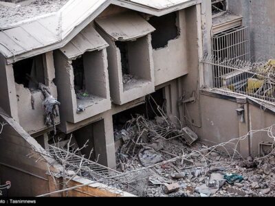 تشکیل پرونده قضایی برای افرادی که از محل اصابت موشک عکس می‌گیرند