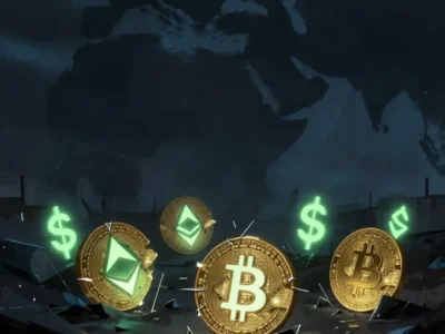 نوسانات ۴روزه رمزارزها در جنگ؛ سطوح قیمتی حیاتی در هم شکست