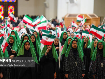 تجمع باشکوه دختران سیستانی در زابل