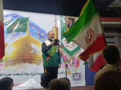 تداوم تجمع مردم بناب در شب‌های اقتدار ایران