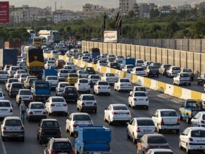 ترافیک سنگین در جاده چالوس/ مه‌گرفتگی و انسداد چند محور اصلی