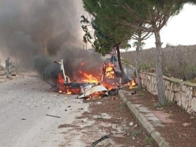 حمله رژیم صهیونیستی به یک خودرو در جنوب لبنان