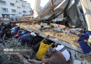 حمله هوایی رژیم اسرائیل به شمال غزه، ۵ شهید برجای گذاشت