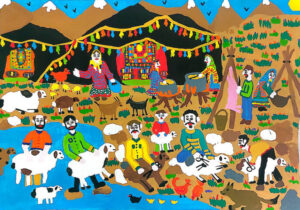 درخشش ۱۰ کودک کانونی در نمایشگاه بین‌المللی نقاشی بلغارستان