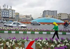 دیوارنگاره جالب میدان انقلاب در پاسخ به ضربالاجل ترامپ+ عکس