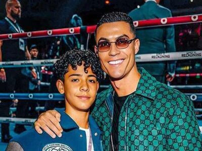 رونالدو با پسرش همبازی می‌شود؟