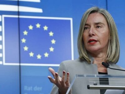 موگرینی: فشار تاثیری بر ایران ندارد؛ مذاکرات هسته‌ای معامله املاک نیست