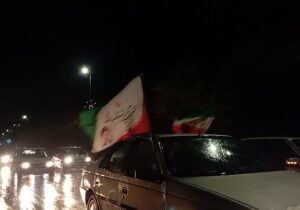 میدان‌داری خودرویی مردم فراهان در پنجاه و یکمین شب حماسه