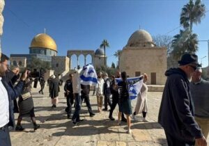 یورش صهیونیستها به مسجدالاقصی و انجام مراسم تلمودی