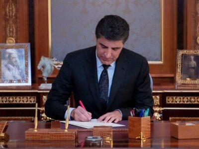 بارزانی عید سعید قربان را به رهبر معظم انقلاب تبریک گفت