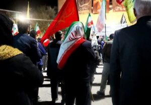 برگزاری آیین نمادین ازدواج جوانان اراکی در اجتماع شبانه حسینیه شهدا