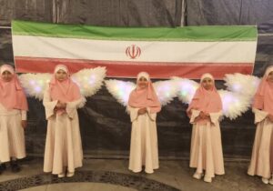 برگزاری جشن تکلیف دختران سرزمین آفتاب در نودمین شب بیعت با رهبری