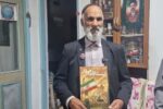 حماسه پیرمرد بیرجندی در طوفان؛ این پرچم زمین نمیافتد
