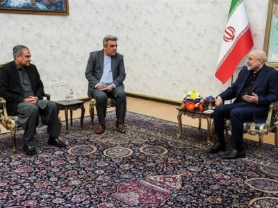 دیدار وزیر کشور پاکستان با قالیباف