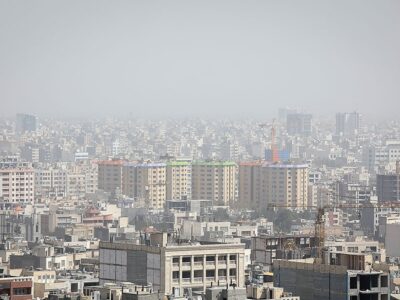 شاخص آلودگی هوای تهران امروز ۱ خرداد ۱۴۰۵/ هوای تهران قابل قبول شد