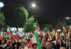 شب هشتادوهشتم حضور مردمی در آبیک