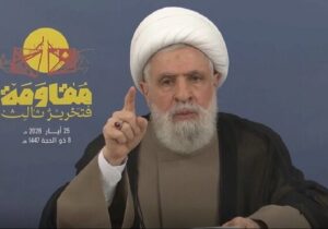 شیخ نعیم قاسم: سلاح در دست ما میماند؛ ایران از جنگ سربلند خارج میشود