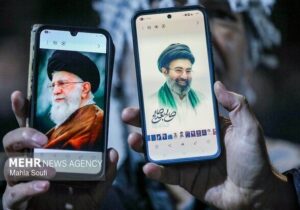 فریاد «حیدر حیدر» نوجوانان شاهوار در حمایت از آرمان‌های ولایت