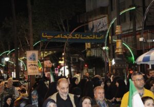 هشتادمین شب تجمع لنگرودی ها همزمان با سالروز شهادت آیت الله رئیسی