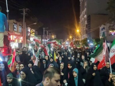 هفتاد و پنجمین اجتماع پرشور مردم شهباز در بیعت با رهبر معظم انقلاب