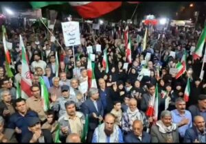 پرچمداری بروجردیها در سنگر خیابان با فریاد «یا علی»