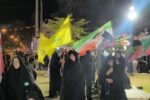 اجتماع عاشورایی هیئت رضویه؛عهد جوانان گلپایگان بامکتب قاسم بن الحسن(ع)