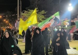 اجتماع عاشورایی هیئت رضویه؛عهد جوانان گلپایگان بامکتب قاسم بن الحسن(ع)