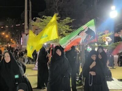 اجتماع عاشورایی هیئت رضویه؛عهد جوانان گلپایگان بامکتب قاسم بن الحسن(ع)