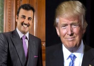 امیر قطر خطاب به ترامپ: راه‌حل‌های سیاسی و گفت‌وگو باید اولویت یابد