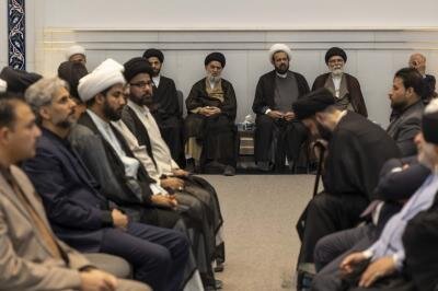 برگزاری مجلس ترحیم آیت الله فیاض در نجف اشرف/ تصاویر برگزاری مجلس ترحیم آیت الله فیاض در نجف اشرف/ تصاویر