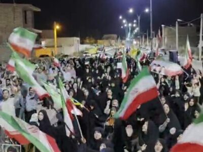 تداوم ایستادگی مردم بهاباد برای حفظ سنگر خیابان