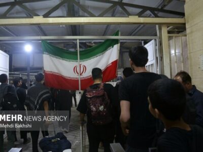 تردد زوار حسینی از مرز مهران