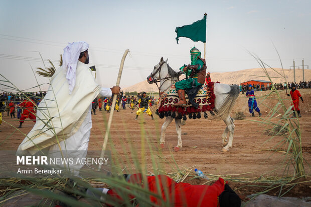 تعزیه غنیترین هنر آیینی در چهارمحال و بختیاری تعزیه غنیترین هنر آیینی در چهارمحال و بختیاری
