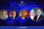 تماسهای عراقچی با وزرای خارجه انگلیس، ترکیه و فرمانده ارتش پاکستان