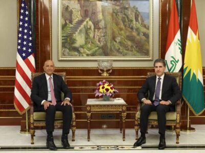 تمجید «بارزانی» و فرستاده ترامپ از توافق پایان جنگ میان ایران و آمریکا
