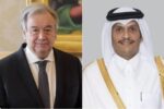توافق ایران و آمریکا، محور گفتگوی نخست وزیر قطر و گوترش