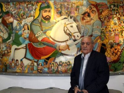 جواد عقیلی نقاش پیشکسوت درگذشت؛ وداع باآخرین بازمانده هنر قهوهخانهای
