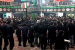 «جوش دوره» عزاداران حسینی در روستای قطرم بافق همزمان با شب عاشورا