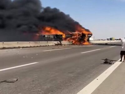 حادثه مرگبار اتوبوس حامل زائران در عراق