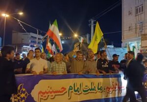 حضور پرشور ساوجی‌ها در نود و سومین شب ایستادگی و مقاومت