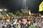 حضور پرشور مردم کردکوی در تجمع شبانه